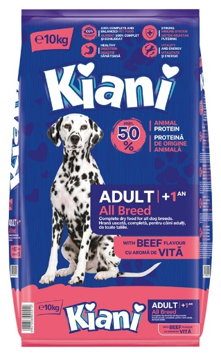 KIANI Adult All Breed cu AROMĂ de VITĂ (+1an)